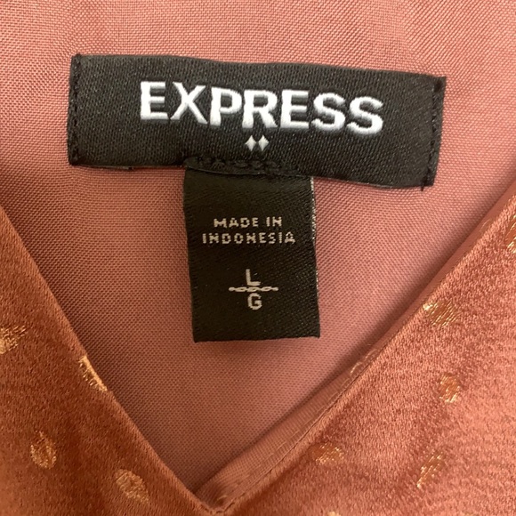 NWOT metallic express top size large - Picture 3 of 4